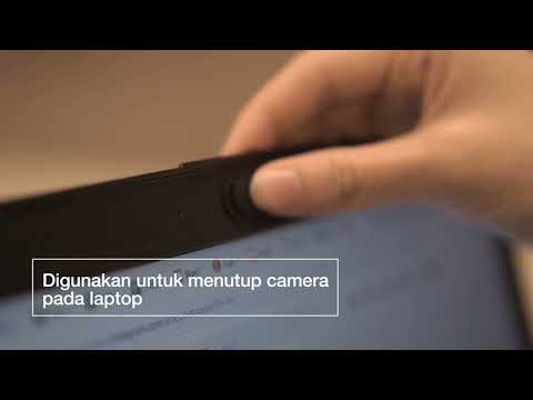 Gambar Ataru Webcam Cover Set 3 pcs - Hitam