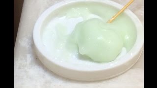 How to make slime with Shampoo and Toothpaste?