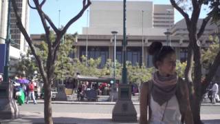 preview picture of video '旅する鈴木442:Walking on Capital City @South Africa'