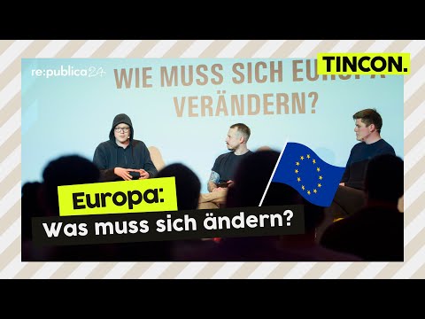 Nico Semsrott, Fabian Funke & Jan Schipmann über EU, Wahl und (gute) Skandale | TINCON Berlin 2024