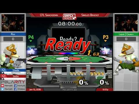 CFL Smackdown 159 Melee - Ridz (Fox) vs Liquid | Crunch (Fox) - Singles