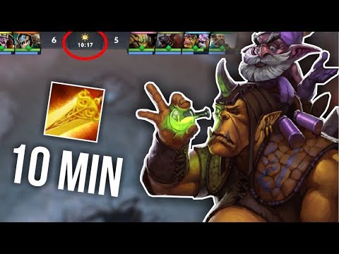 10 MIN RADIANCE - MidOne Alchemist Super Fast Farm | Dota 2