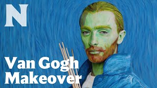 Watch a Mesmerizing Makeup Transformation inspired by Vincent van Gogh