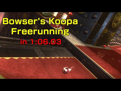 Bowser's Kingdom Koopa Freerunning in 1:06.03 (Current Personal Best)