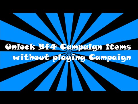 Unlock P90, M249 and, QBZ-95-1 without playing Campaign -|Battlefield 4|-