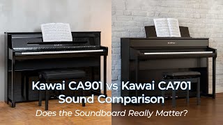 Video thumbnail for Kawai CA901 vs. CA701 Digital Piano [Sound Comparison Demo] - Does the Soundboard Really Matter? by Family Piano Co - Max Filkins