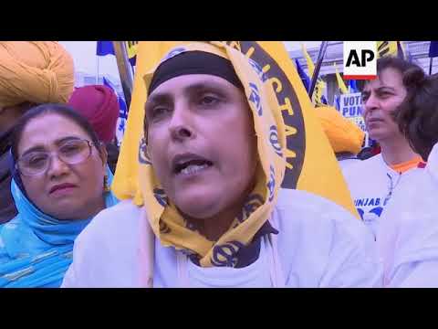Sikhs rally in London calling for independent state in India, counterprotest urges unity