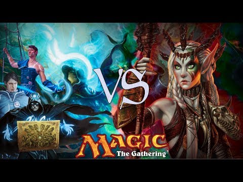 MtG Modern Gameplay - Season of Jace VS Ballbreaker