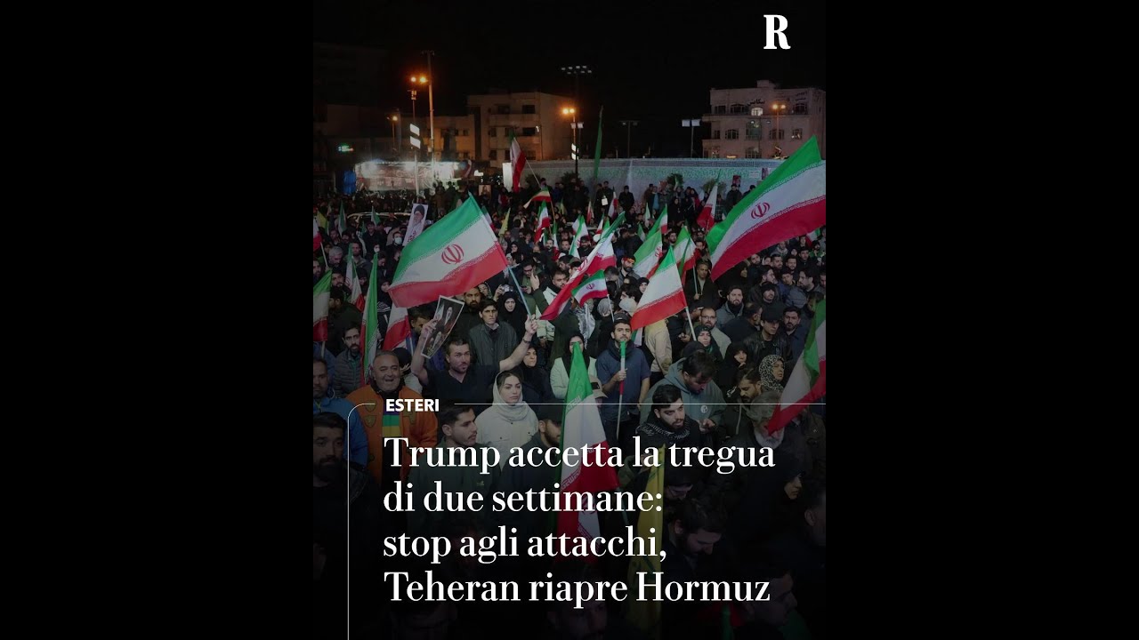 Trump accetta la tregua di due settimane: stop agli attacchi, Teheran riapre Hormuz