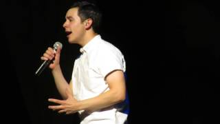 David Archuleta~Everybody Hurts~Safford~6-22-16