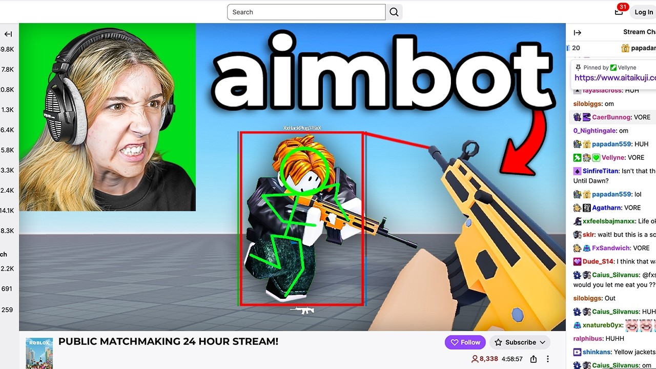 I Caught Her HACKING Live On Roblox, So I Did This...