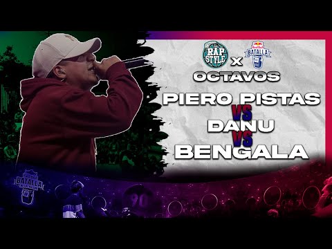PIERO PISTAS vs DANU vs BENGALA -8vos- Clasificatoria RED BULL Rapstyle Sjl (Fecha #1)