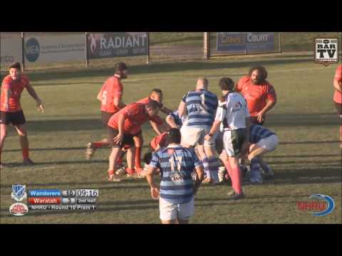 NHRU Round 10 Highlights Wanderers v Waratahs
