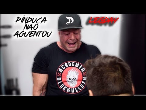 GORILA PUXOU TREINÃO DE PERNAS!!!!! PINDUCA E GORILA