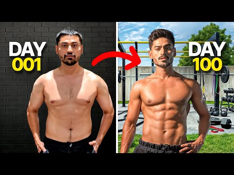How I Transformed My Body in 100 Days | Fat to Fit