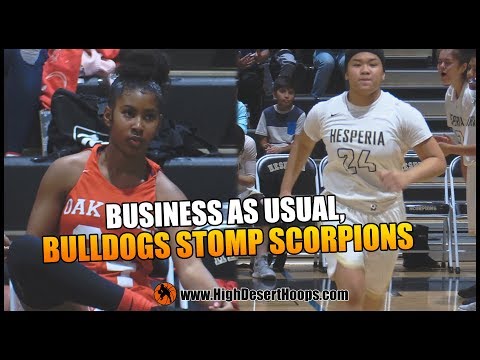 Hesperia vs Oak Hills | Girls - 12/20/18