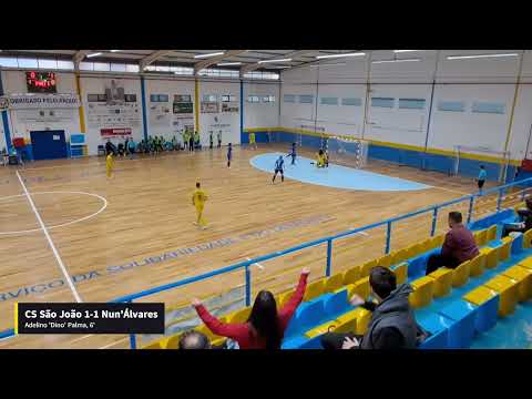 CS São João 𝟮-𝟳 Nun'Álvares (Seniores, 1ª Fase CN II Divisão FPF)