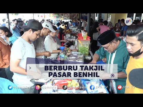 Berburu Takjil di Bendungan Hilir Jakarta