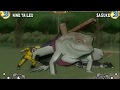 Naruto Ultimate Ninja 2 Nine Tailed Naruto Moveset Gameplay