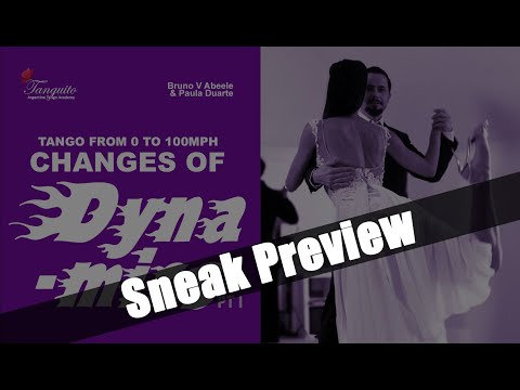 TANGO: CHANGE OF DYNAMICS, PART I - SNEAK PEEK @Tanguitoacademy @PDuarteTango