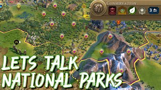 Lets Talk National Parks - A Civilization 6 Tutorial!