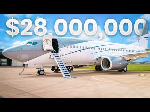 Inside A $28,000,000 Boeing Private Jet!