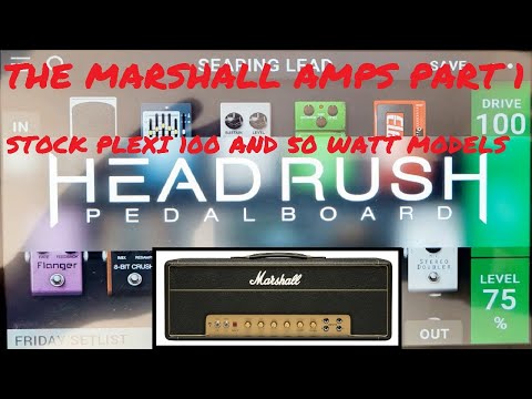 Headrush Marshall Amps Part 1 - Plexi