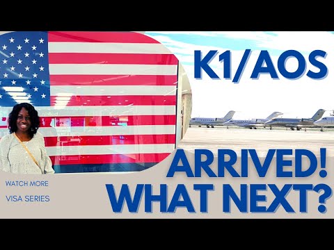 K1 Visa - Part 5 | What to do After Arrival in the U.S. | 2022