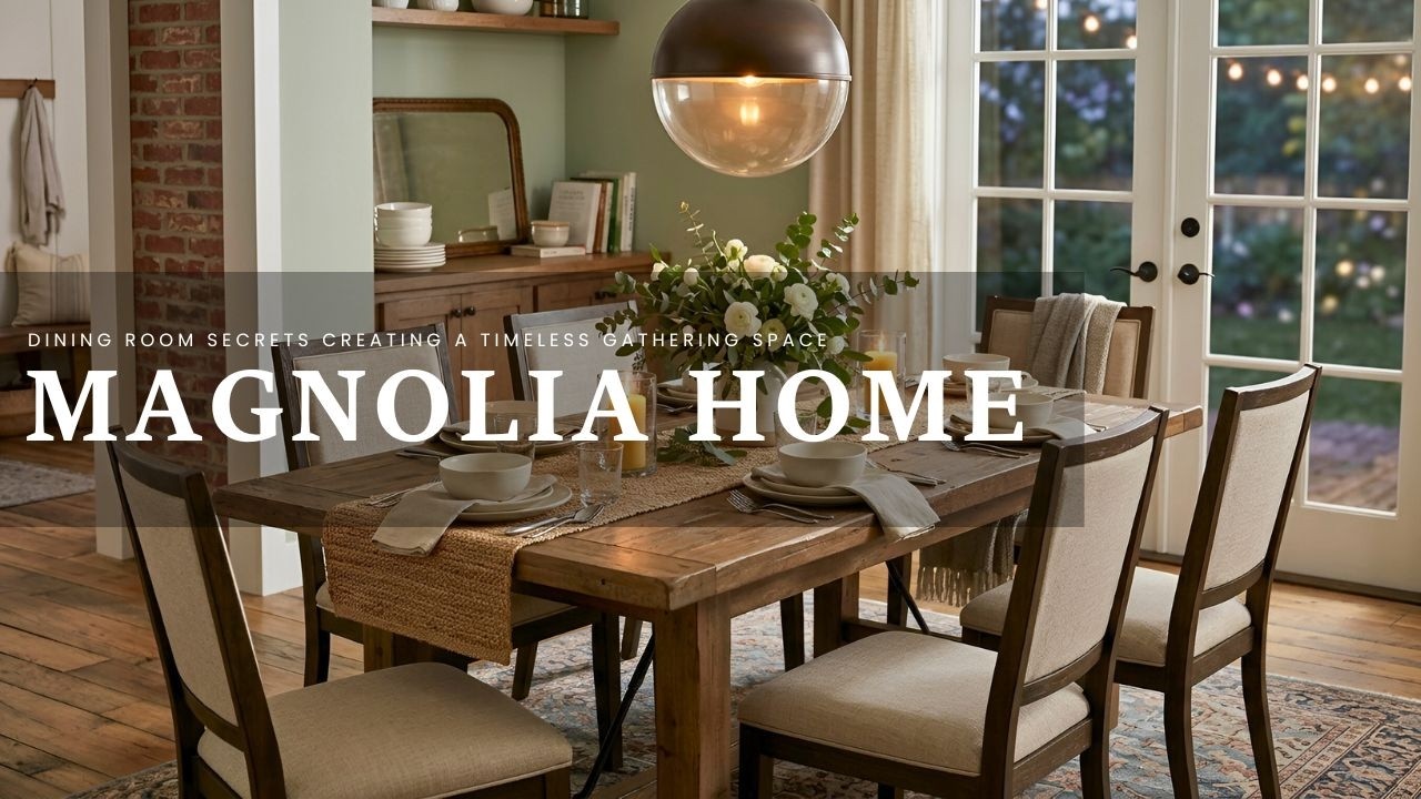 Magnolia Home Dining Room Secrets: Creating a Timeless Gathering Space