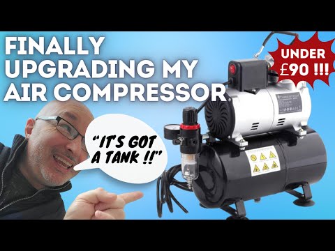 Under £90 Air Compressor WITH Tank Timbertech  ABPST08 Cheap But Is It Any Good ?