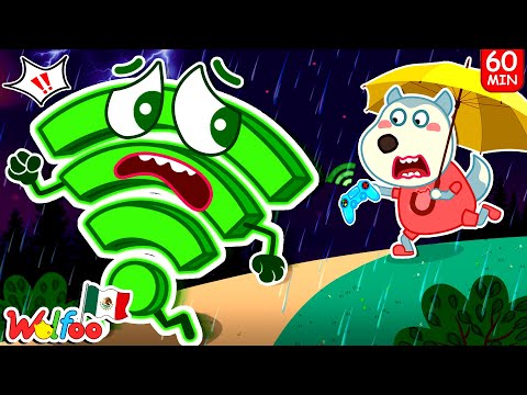 Wolfoo! ¡Deja Internet en Paz! 🛜🎮 | Dibujos Animados Educativos  | Wolfoo en Español