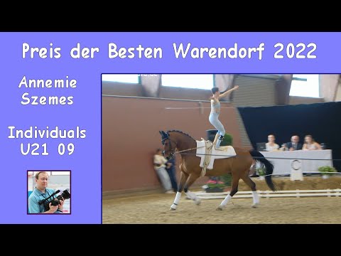 Annemie Szemes - Ind-U21 09 - Preis der Besten Warendorf 2022