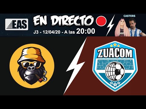 🔴 Engorilaos PSZ vs ZUACOM - J3 - EAS - A las 20.00 - 12-04-2020