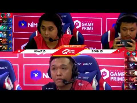 GGWP ID vs BOOM ID MATCH 1 | BEKRAF Game Prime 2018   MLBB TOURNAMENT