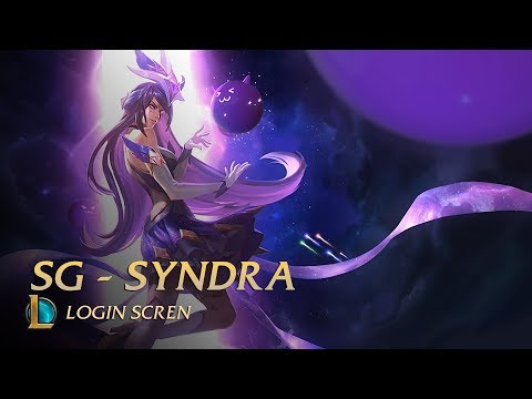Star Guardian Syndra - Login screen (unofficial)