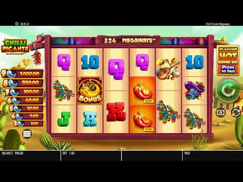 Chilli Picante Megaways – Video Gameplay