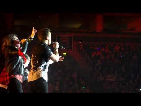 Luke Friend, Nicholas McDonald and Sam Callahan - We Are Young (X Factor Tour Live) 16/02/14