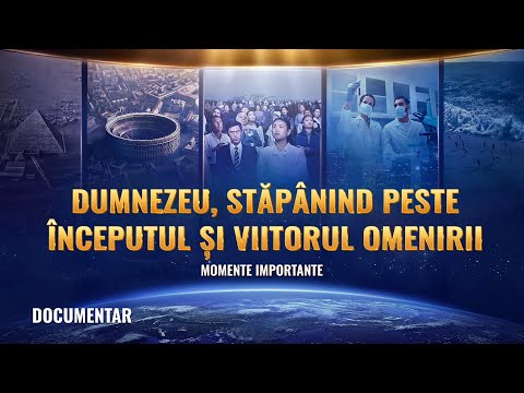 Dumnezeu, stăpânind peste începutul şi viitorul omenirii
