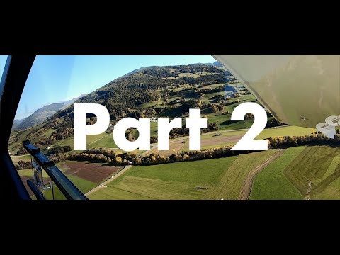 Exploring the Alps Part 2 - Flight Design CTLS with Dynon Skyview HDX EFIS - to Zell am See