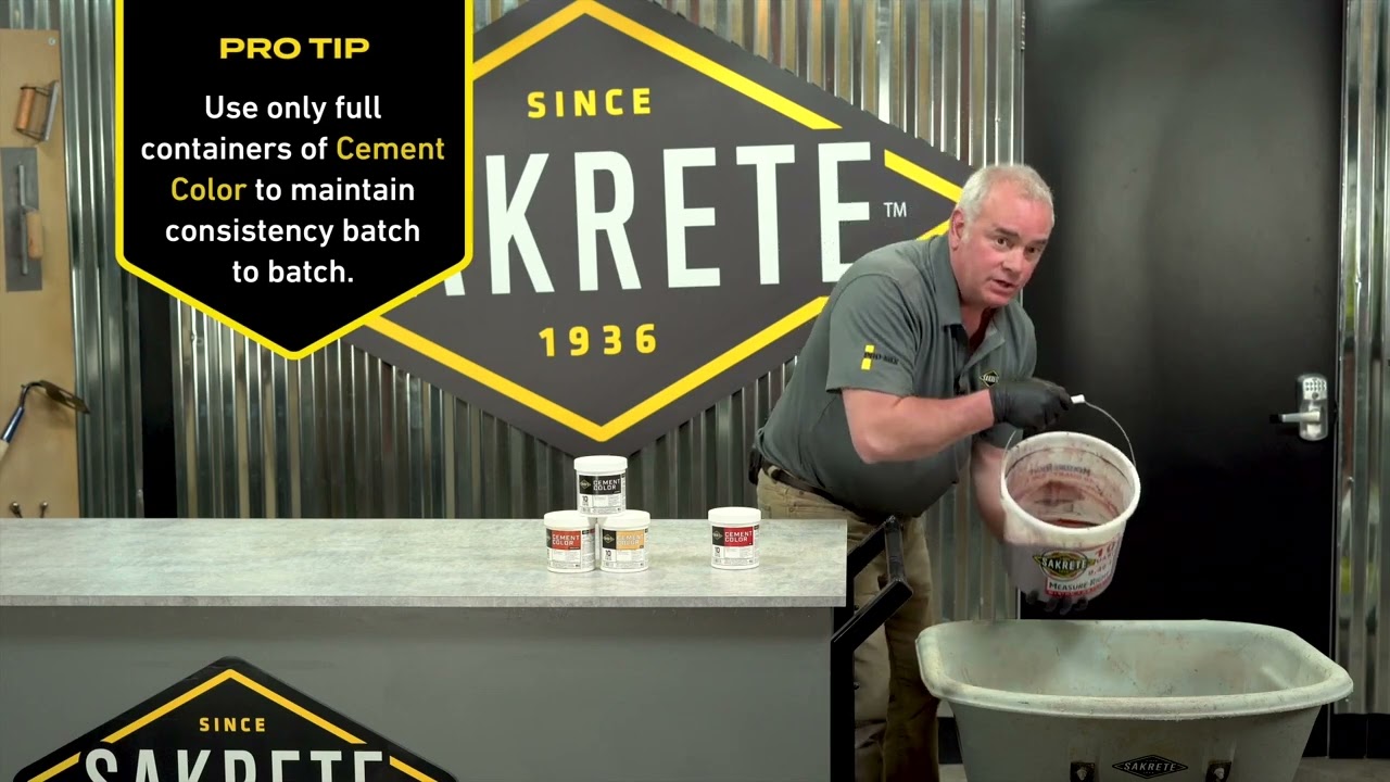 Pro Tips: How to Color Concrete | Concrete 101 | DIY Project Guide