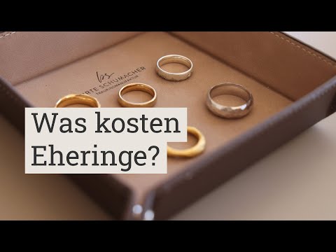 Was kosten Eheringe?