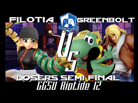 CCSU Riptide 12: Losers Semi-Final | GreenBolt V.S. Filotia