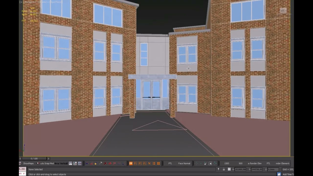 This is a of a school in Canada ---- model 3D Model