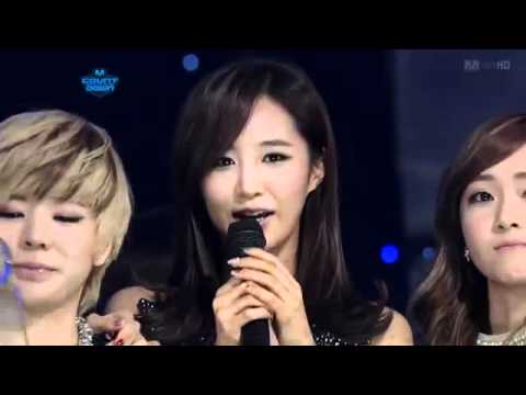 111027 SNSD - The Boys @ Ending (winner) M! Countdown.avi