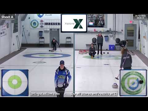 Mia Toner vs. Lexi Marfil - Draw 3 - Xplore U18 Girls Northern Ontario Provincials