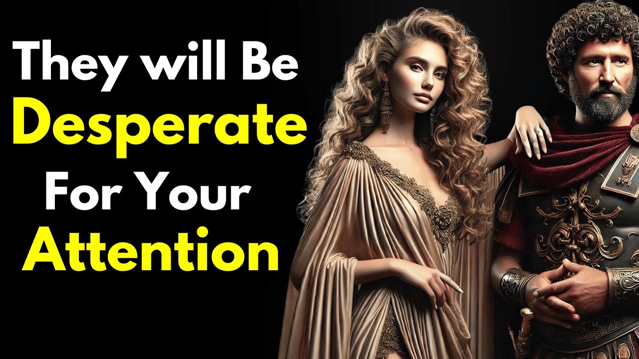They Get Desperate When They Realize You Lost Interest - Stoicism