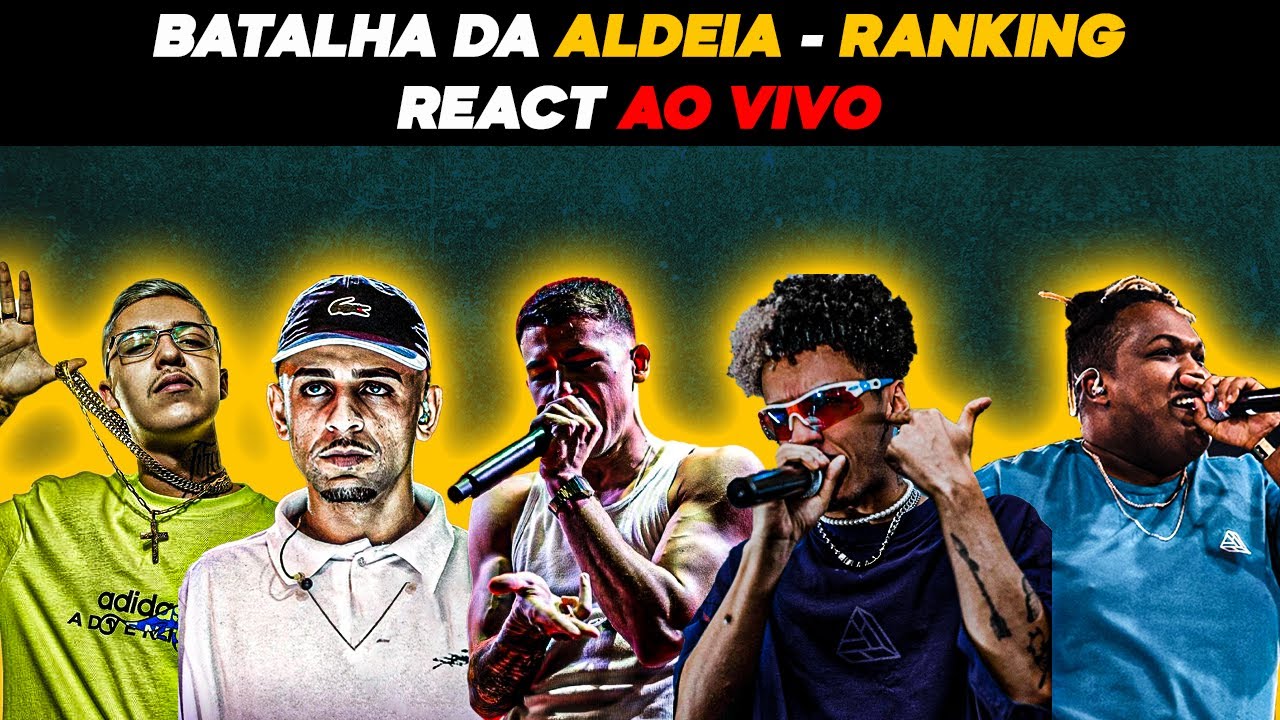 BATALHA DA ALDEIA 388 - RANKING - REACT AO VIVO