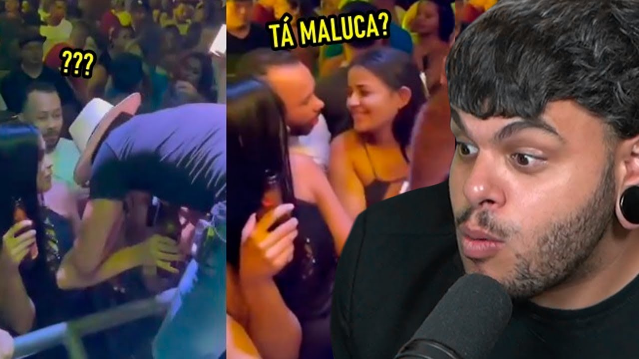 pessoas traindo na frente do namorado