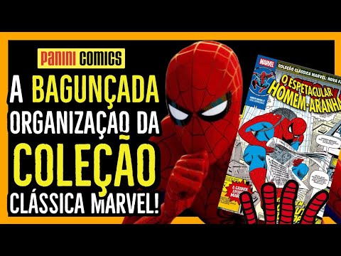 THE MESSY ORGANIZATION OF THE MARVEL CLASSIC COLLECTION