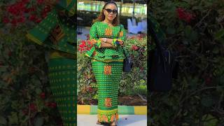 MISHONO MIPYA YA VITENGE  SKETI NA BLAUZI #zamakalefashion #latestafricaprint #africanclothing #all